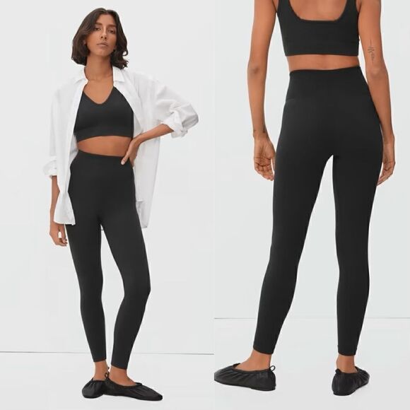NWT Everlane The Seamless Legging in black - Picture 1 of 8